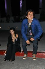 SELENA GOMEZ and Orlando Bloom Outside LA Forum