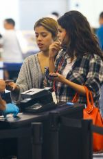 SELENA GOMEZ at Miami International Airport