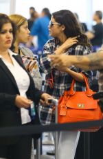 SELENA GOMEZ at Miami International Airport