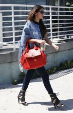 SELENA GOMEZ Leaves Starbucks in Studio City