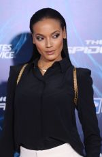 SELITA EBANKS at The Amazing Spider-man 2 Premiere in New York