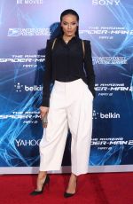 SELITA EBANKS at The Amazing Spider-man 2 Premiere in New York