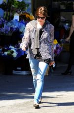 SELMA BLAIR Shopping at Bristol Farms in Los Angeles