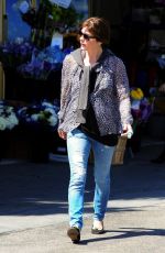SELMA BLAIR Shopping at Bristol Farms in Los Angeles