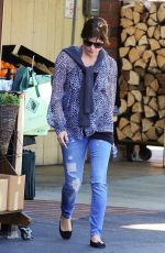 SELMA BLAIR Shopping at Bristol Farms in Los Angeles