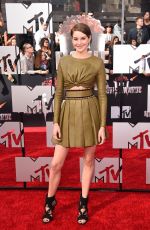 SHAILENE WOODLEY at MTV Movie Awards 2014 in Los Angeles