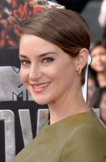 SHAILENE WOODLEY at MTV Movie Awards 2014 in Los Angeles
