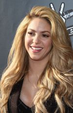 SHAKIRA at The Voice Red Carpet Event