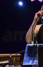 SHARON STONE at Amfar’s Inspiration Gala in Sao Paolo 