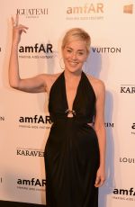 SHARON STONE at Amfar’s Inspiration Gala in Sao Paolo 