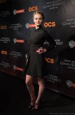 SOPHIE TURNER at Game of Thrones Season 4 Premiere in Paris