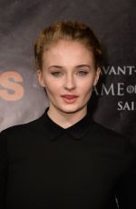 SOPHIE TURNER at Game of Thrones Season 4 Premiere in Paris