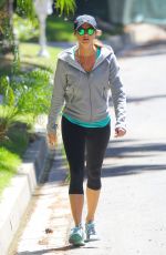 STACY KEIBLER in Leggings Out Hiking in Los Angeles