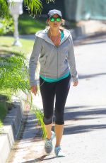 STACY KEIBLER in Leggings Out Hiking in Los Angeles