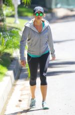 STACY KEIBLER in Leggings Out Hiking in Los Angeles