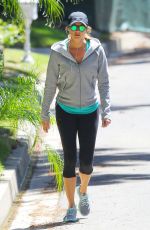 STACY KEIBLER in Leggings Out Hiking in Los Angeles
