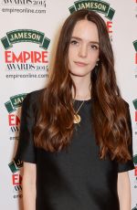 STACY MARTIN at Jameson Empire Awards in London 