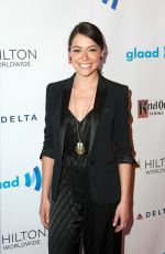 TATIANA MASLANY at 2014 Glaad Media Awards in Los Angeles