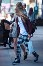 TAYLOR SWIFT and CARA DELEVINGNE Out in New York