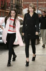 TAYLOR SWIFT and HAILEE STEINFELD Out and About in New York
