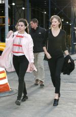 TAYLOR SWIFT and HAILEE STEINFELD Out and About in New York