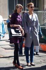 TAYLOR SWIFT and KARLIE KLOSS Out and About in New York