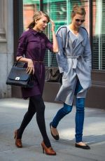 TAYLOR SWIFT and KARLIE KLOSS Out and About in New York