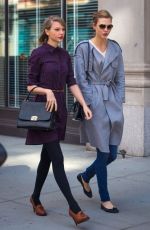 TAYLOR SWIFT and KARLIE KLOSS Out and About in New York