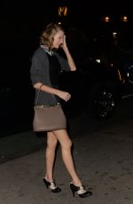 TAYLOR SWIFT and KARLIE KLOSS Out for Dinner in New York