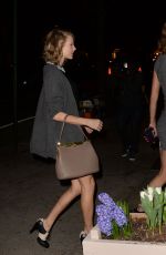 TAYLOR SWIFT and KARLIE KLOSS Out for Dinner in New York