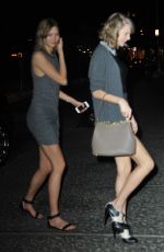 TAYLOR SWIFT and KARLIE KLOSS Out for Dinner in New York