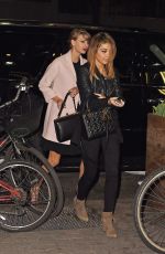 TAYLOR SWIFT and SARAH HYLAND Leaves Koi Restaurant in New York