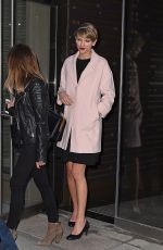TAYLOR SWIFT and SARAH HYLAND Leaves Koi Restaurant in New York