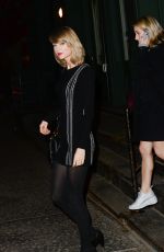 TAYLOR SWIFT Evening Out in New York