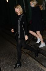 TAYLOR SWIFT Evening Out in New York