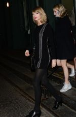 TAYLOR SWIFT Evening Out in New York