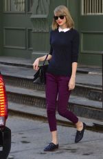 TAYLOR SWIFT Leaves Her Apartment in New York 0504