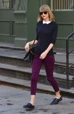 TAYLOR SWIFT Leaves Her Apartment in New York 0504