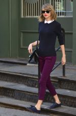 TAYLOR SWIFT Leaves Her Apartment in New York 0504