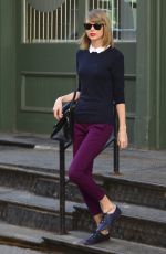 TAYLOR SWIFT Leaves Her Apartment in New York 0504