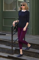 TAYLOR SWIFT Leaves Her Apartment in New York 0504