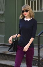TAYLOR SWIFT Leaves Her Apartment in New York 0504