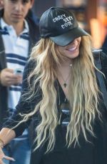 VANESSA HUDGENS Arrives at JFK Airport in New York
