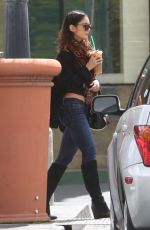 VANESSA HUDGENS at Starbucks in Universal City 