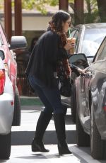 VANESSA HUDGENS at Starbucks in Universal City 