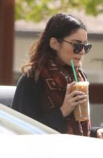 VANESSA HUDGENS at Starbucks in Universal City 