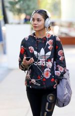 VANESSA HUDGENS Heading to Soul Cycle in Los Angeles