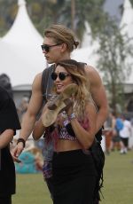 VANESSA HUDGENS Out at Coachella Festival