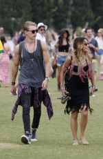 VANESSA HUDGENS Out at Coachella Festival