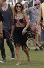 VANESSA HUDGENS Out at Coachella Festival